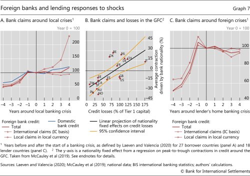 Foreign banks and lending responses to shocks